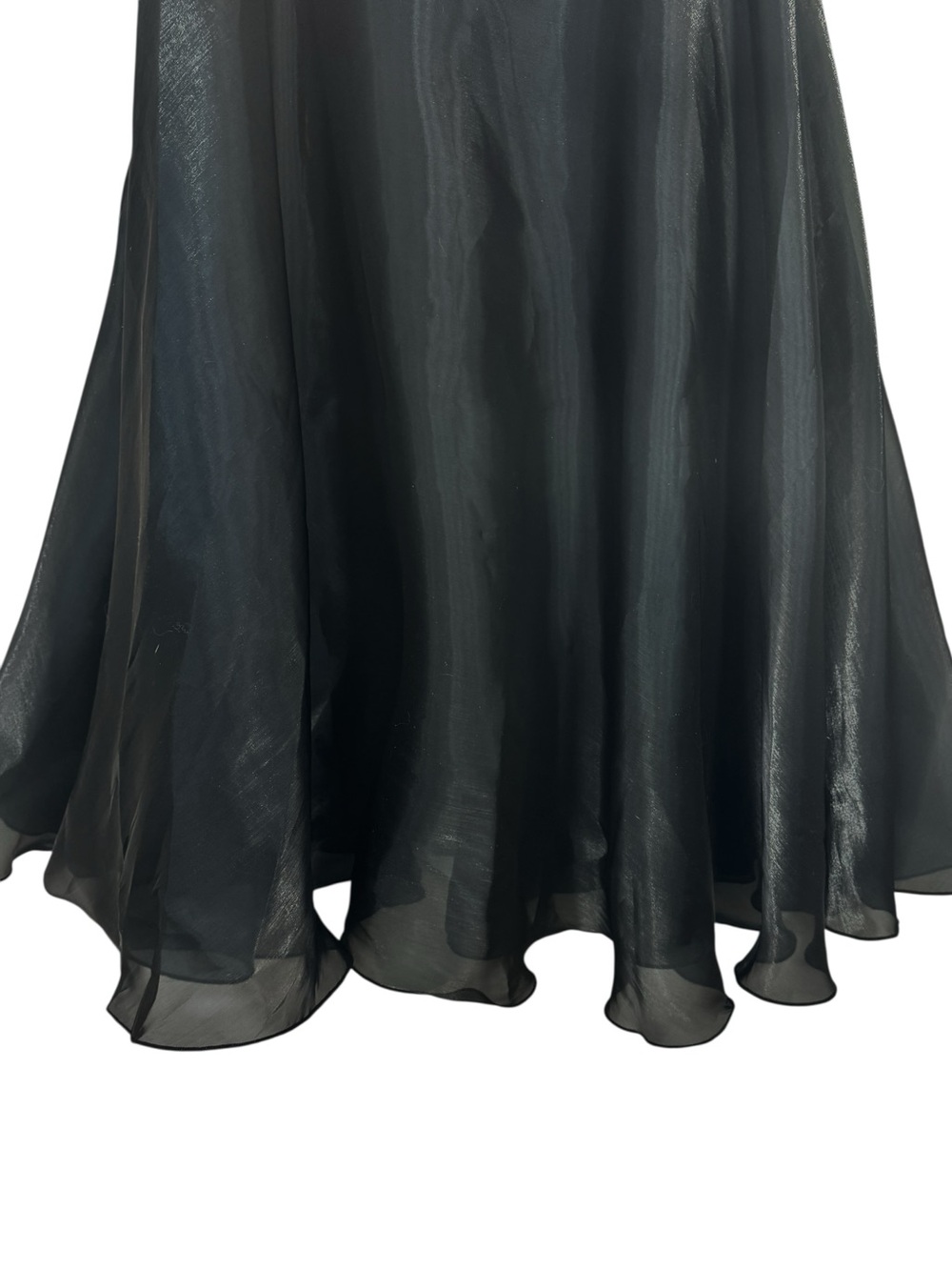 Anthropologie Bl-nk Arleth Black Midi Skirt Medium NWT - Picture 8 of 13